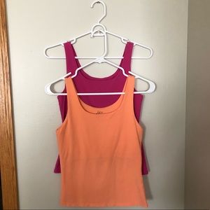 Bundle of (2) Shelf-bra tanks
